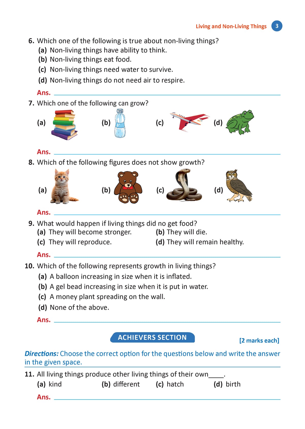 One For All Olympiads Workbook Class 2 Science | Questions for SOF NSO & Other Olympiad Exams 2026 | With Sample Practice Papers & Oswaal.AI