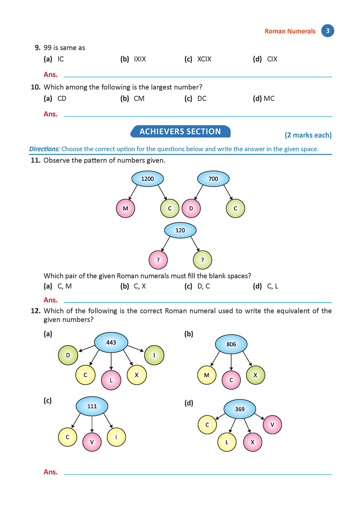 Oswaal One For All Olympiads Workbook Class 4 Maths | Questions for SOF IMO & Other Olympiad Exams 2026 | With Sample Practice Papers & Oswaal.AI