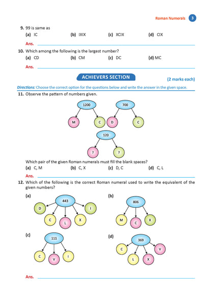 Oswaal One For All Olympiads Workbook Class 4 Maths | Questions for SOF IMO & Other Olympiad Exams 2026 | With Sample Practice Papers & Oswaal.AI