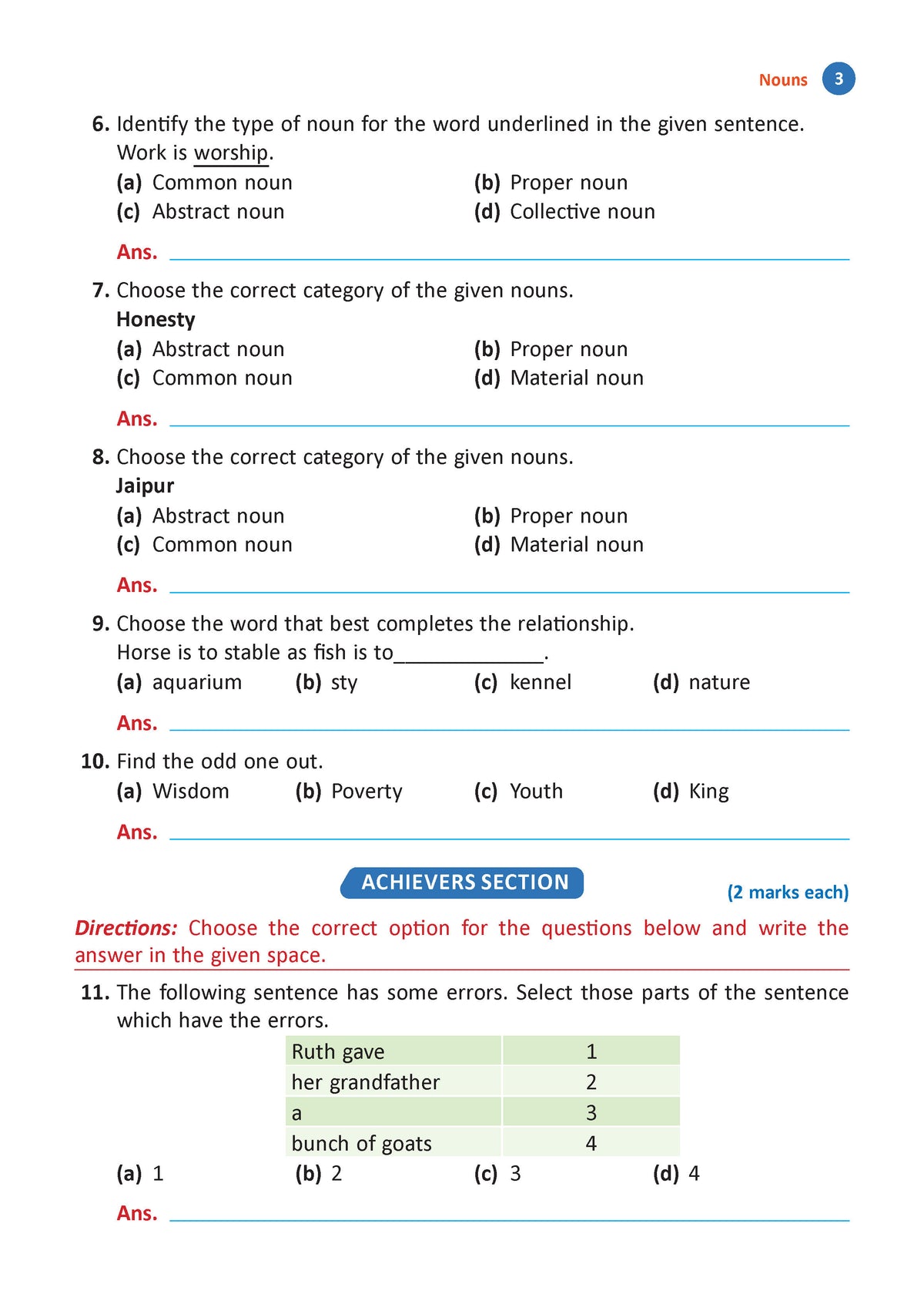 Oswaal One For All Olympiad Workbook Class 3 (Set of 3 Books) Maths, Science & English For 2026 Exam