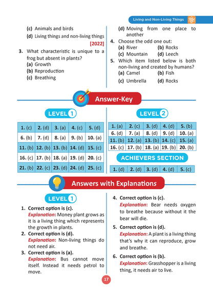 One For All Olympiads Class 2 Science Prep-Guide | Chapter-wise Previous Years' Solved Papers+ Workbook (Set of 2 Books) | Questions for SOF NSO & Other Olympiad Exams 2026