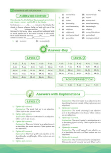 One for All Olympiads Previous Year Solved Papers Class 6 English For 2025 Exam