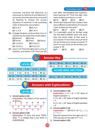 One For All Olympiads Class 5 Logical Reasoning Prep-Guide Book | Chapter-wise Previous Years' Solved Papers | Questions for Silverzone, Crest& Other Exams 2026 | With Sample Papers& Oswaal.AI