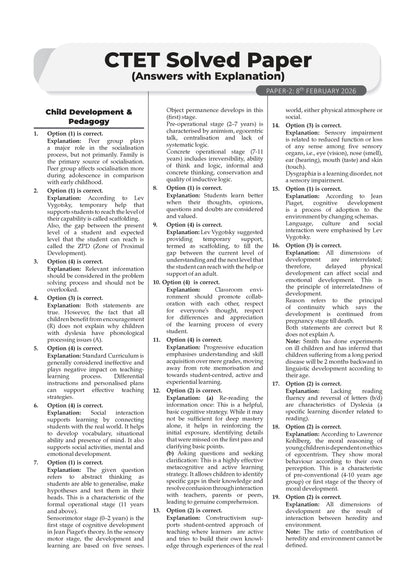 CTET Paper 2 (Classes 6-8) Social Science & Social Studies 19 Previous Years' Solved Papers English Medium | Year-wise 2013-2025 | Includes Feb 2026 Solved Paper | With Oswaal AI | For 2026 Exam