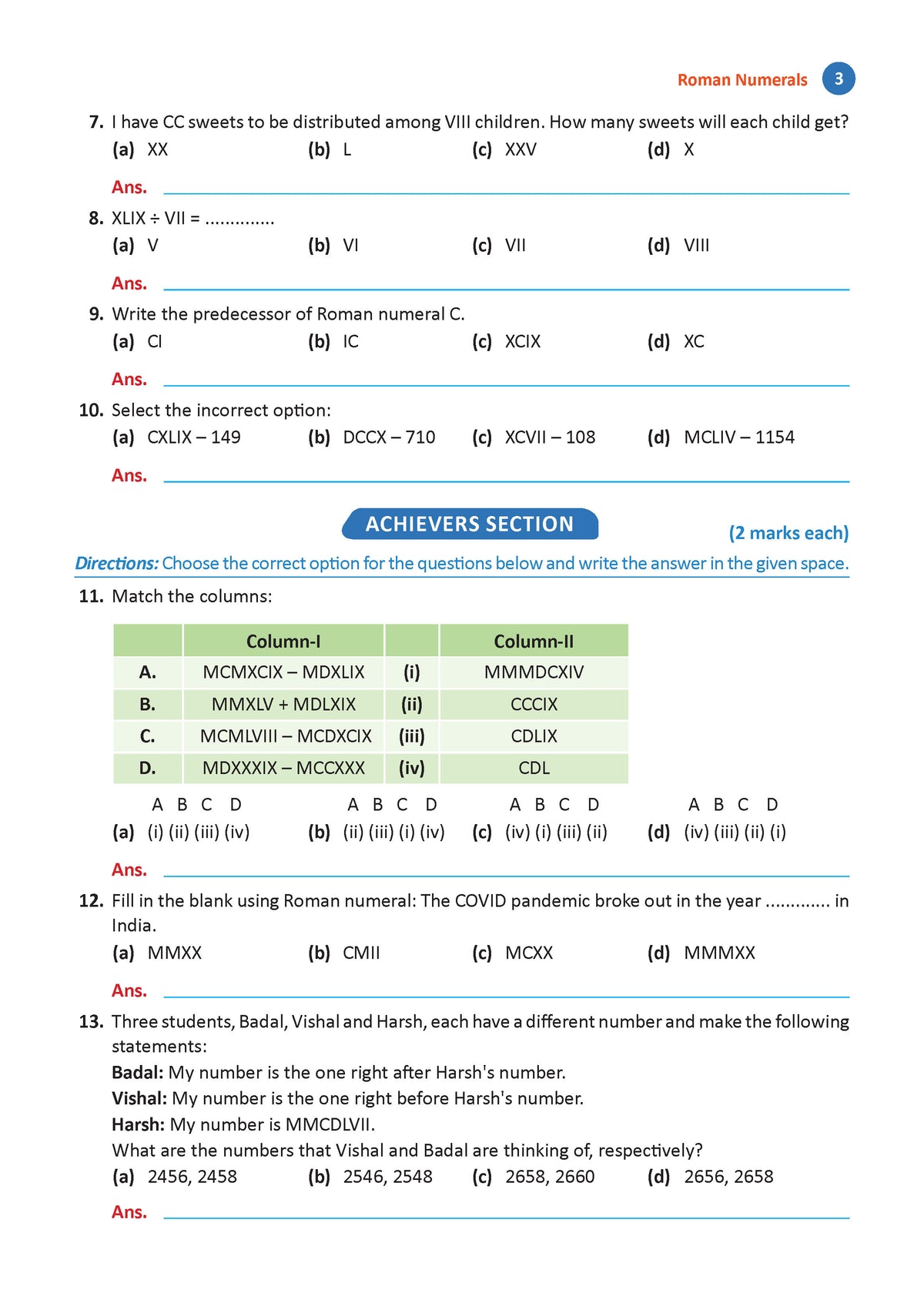 Oswaal One For All Olympiads Workbook Class 5 Maths | Questions for SOF IMO & Other Olympiad Exams 2026 | With Sample Practice Papers & Oswaal.AI