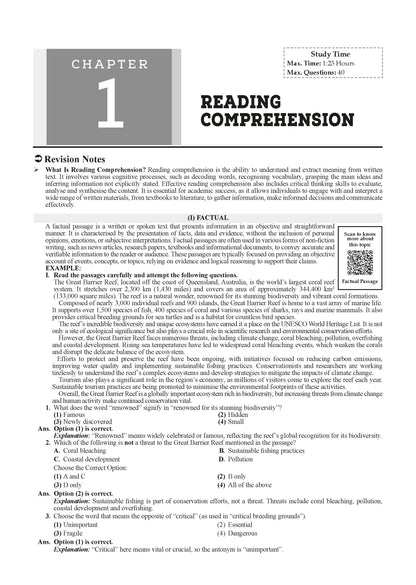 Oswaal NTA CUET (UG) Chapter-wise Solved Papers Question Bank | English | PYQs (2021 – 2026) NCERT aligned MCQs | With Solved Paper 2026 | For 2027 Exam | With Oswaal AI