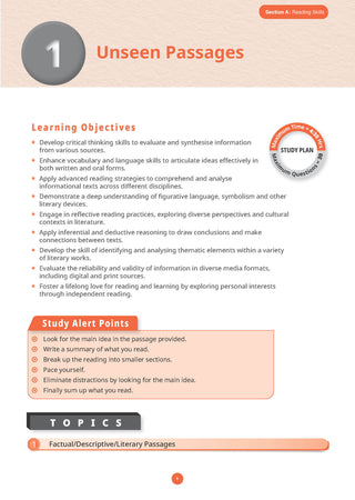 CBSE Question Bank for Class 12 English Core | Chapter-wise and Topic-wise: Solved Papers (2017-2026) | Includes 2026 Papers- fully solved | With oswaal.ai | For 2027 Exam