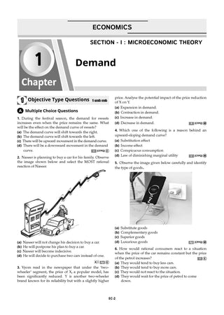 ISC Competency Focused Questions Chapter-wise Class-12 Commerce Stream (Accounts, Economics, Commerce, Business Studies, Mathematics, English Paper-1 & Paper-2) |40% Competency-Based Questions | for 2027 Board Exam | With Oswaal AI