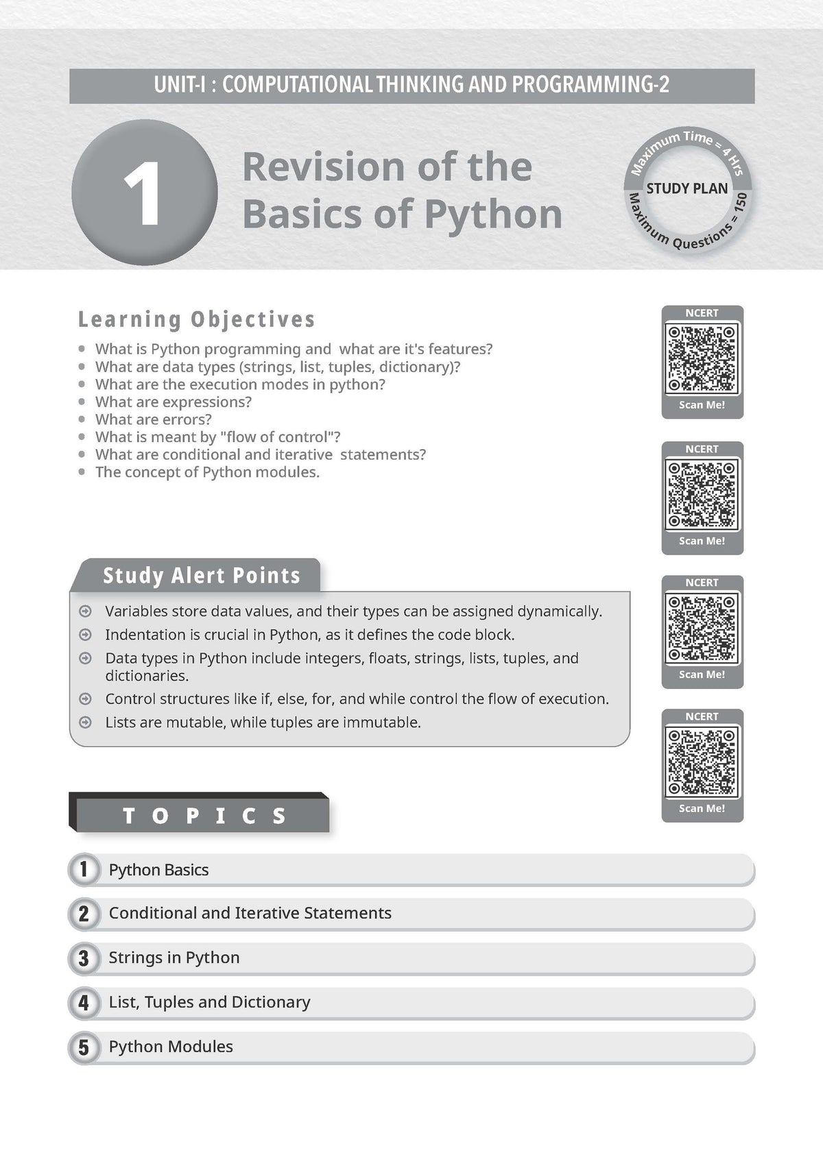 CBSE Class 12 Computer Science Question Bank | Chapter & Topic-wise Solved Papers (2017-2026) | Based on Latest Syllabus (April 2026) | Includes 2026 Papers | For 2027 Exam