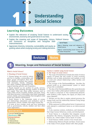 CBSE Social Science Part-1 Question Bank Chapter-wise & Topic-wise Class 9 |Based on new NCERT Textbook Understanding Society India & Beyond |Includes Competency-Based Question, Self-Assessment