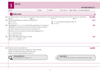 CBSE Workbook Class 9 Mathematics at Advance Course | aligned with NCERT | Perforated Worksheets for Practice with Competency Based questions | NEP 2020 + NCF-SE 2023 | 2027 Exam