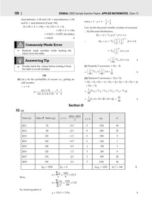 CBSE Sample Question Papers Class 12 Applied Mathematics (For 2025 Exam)