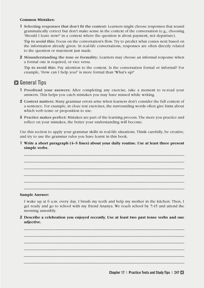 Handbook of English Grammar: The Best English Grammar Book for School, Exams, and Everyday Use