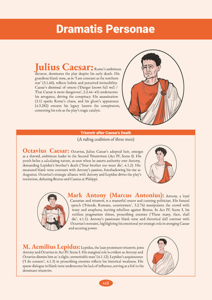 Oswaal Julius Caesar - Textbook with Paraphrases (ICSE 9 & 10) - Oswaal Books