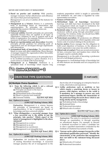 Oswaal CBSE & NCERT One for All Class 12 Business Studies (For 2027 Exam)