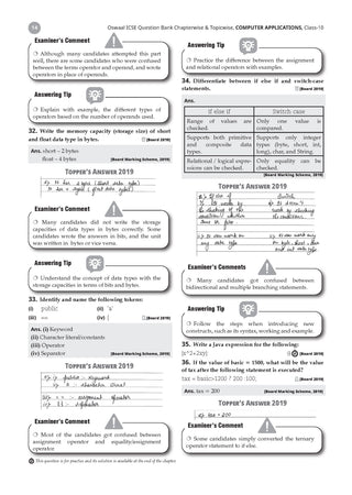 Class 10 ICSE Question Bank Computer Applications (2017 – 2026) |For 2027 Exam Chapter-wise & Topic-wise with Competency Based Questions |  Includes 2026 Paper- fully solved | Self-Assessment Papers | Practice Papers