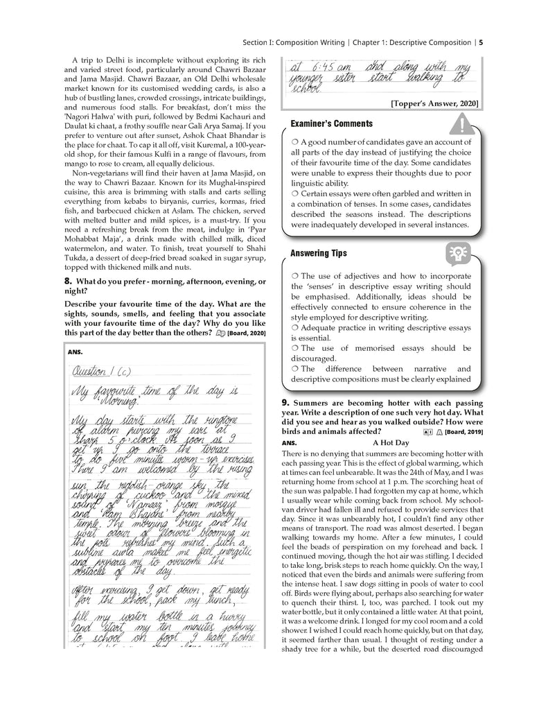 ICSE Question Bank Chapterwise & Topicwise Solved Papers Class 9 & 10 English-1 For 2026 Exam