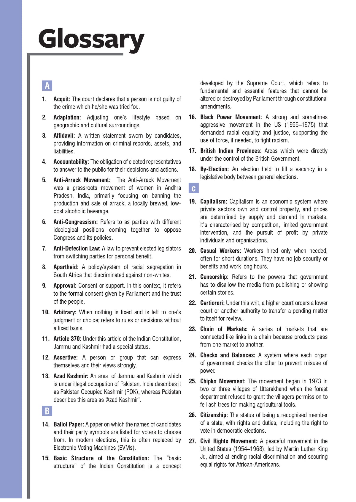NCERT One For All Book for UPSC & State PSCs | Indian Polity Classes 6-12 (Old & New NCERT Edition) Latest Edition