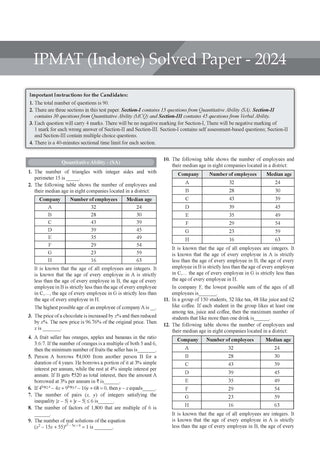 IPMAT 21 Previous Years' Solved Papers (2019–2026) | Latest 2026 Solved Papers | 2100+ Questions with Detailed Solutions | IPMAT Indore, Rohtak & JIPMAT | Trend Analysis (2022–2026) |Oswaal AI