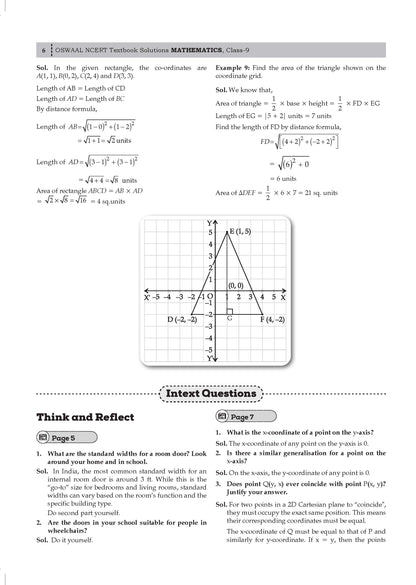 CBSE NCERT Class 9 Mathematics- Ganita Manjari Part 1 Textbook and Textbook Solutions Supplement (Set of 2 Books) (Latest NCERT) | Revision Notes & Exercise Questions