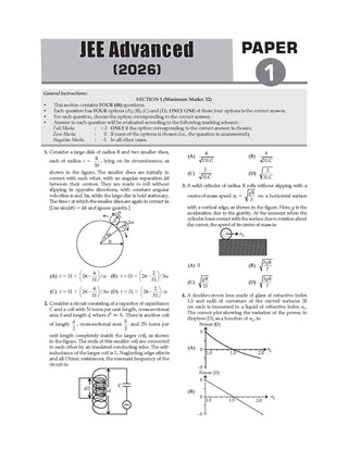 JEE Advanced 25 Years Year-wise Solved Papers Physics | Fully Solved May 2026 Paper 1 & 2 | Smart Mind Maps, Mnemonics, PYQs & Oswaal AI