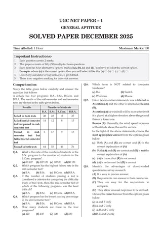 NTA UGC NET / JRF / SET Paper 1| 17 Years’ Chapter-Wise & Topic-Wise Solved Papers (2009 – 2025 December) |Teaching & Research Aptitude (Compulsory) |For 2026 Exam