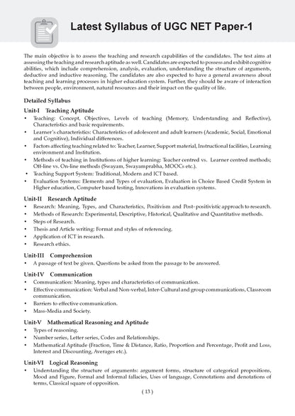 NTA UGC NET / JRF / SET Paper 1 | 21 Previous Years' Solved Papers | Year-wise | 2015-2026 | Teaching & Research Aptitude (Compulsory) | (For 2026 Exam)