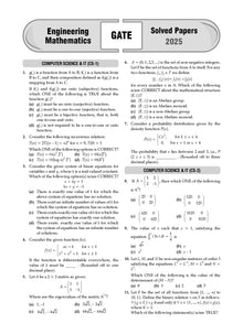 GATE 16 Years' Solved Papers Year-wise 2010 to 2025 (Set of 2 Books) | General Aptitude & Engineering Mathematics | For 2026 Exam