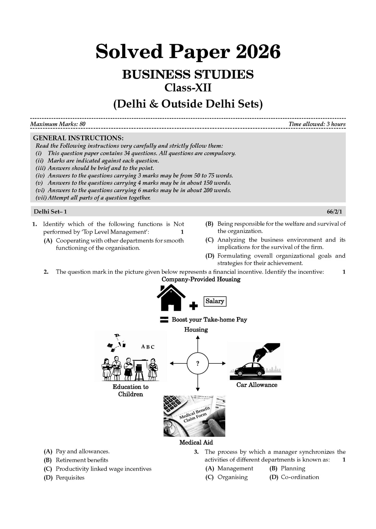 Oswaal CBSE 10 Previous Years Solved Papers and Competency Focused Questions Chapter-wise Class 12 Commerce (Set of 2)