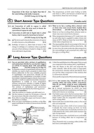 NCERT Exemplar (Problems - Solutions) Class 9 Science Book For Latest Exam