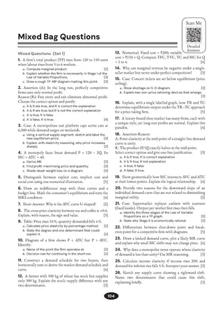 ISC | Topper Notes | Class 12 | Economics with Oswaal.ai