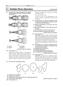 NCERT Exemplar (Problems - Solutions) Class 12 Physics Book For Latest Board Exam