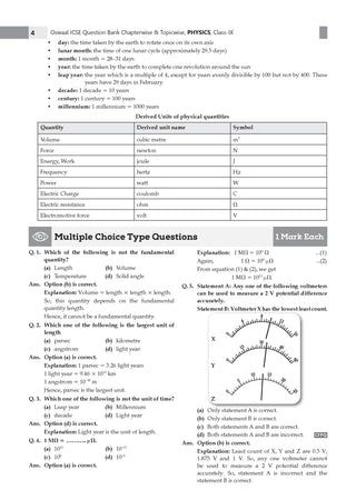 ICSE Question Bank Physics Class 9 For 2027 Exam | Chapter-wise & Topic-wise Revision Notes | Competency-focused Questions | Aligned with latest Syllabus & Exam Pattern