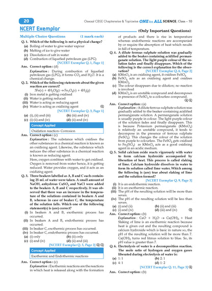 CBSE & NCERT One for All Class 10 Science (For 2027 Exam)