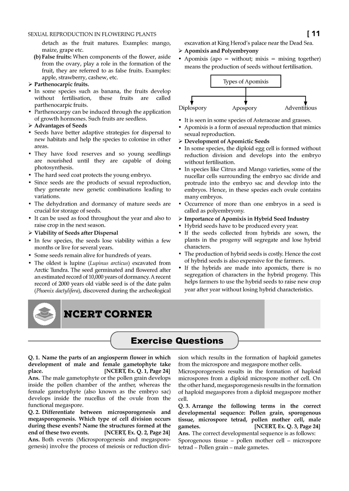 NCERT Textbook Solutions Class 12 Biology | For Latest Exam