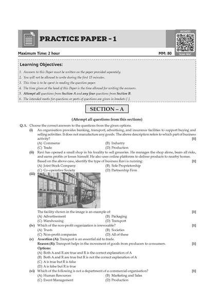 ICSE Question Bank Commercial Studies Class 9 For 2027 Exam | Chapter-wise & Topic-wise Revision Notes | Competency-focused Questions | Aligned with latest Syllabus & Exam Pattern