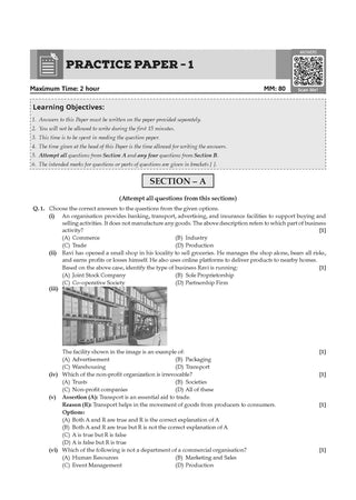 ICSE Question Bank Commercial Studies Class 9 For 2027 Exam | Chapter-wise & Topic-wise Revision Notes | Competency-focused Questions | Aligned with latest Syllabus & Exam Pattern