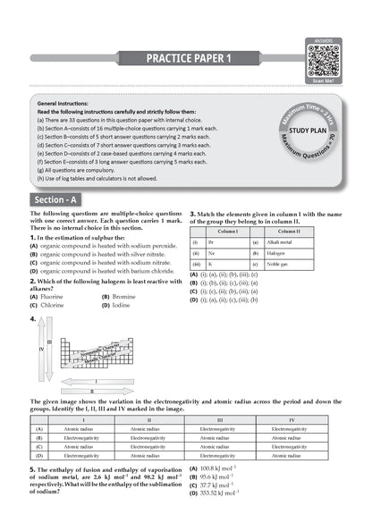 CBSE Class 11 Chemistry Question Bank | Chapter & Topic-wise Solved Papers (2017-2026) | Based on Latest Syllabus (April 2026) | Includes 2026 Papers | For 2027 Exam