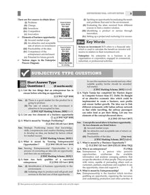 CBSE Question Bank Chapterwise and Topicwise SOLVED PAPERS Class 12 Entrepreneurship For Exam 2026