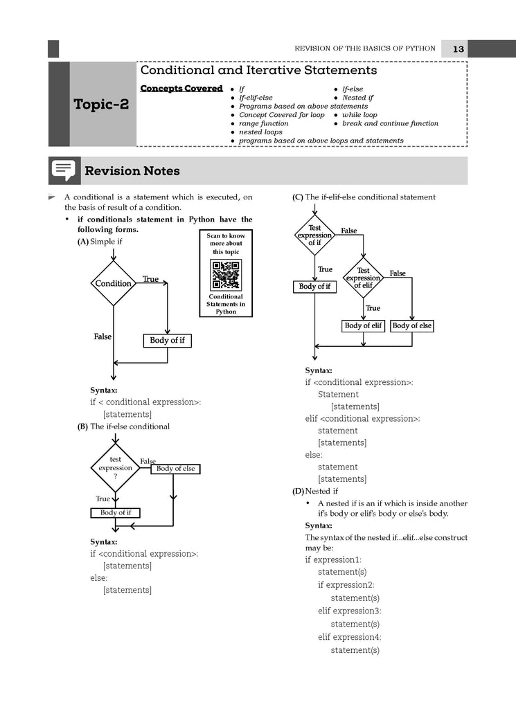 CBSE Question Bank Chapterwise and Topicwise SOLVED PAPERS Class 12 Computer Science For Exam 2026