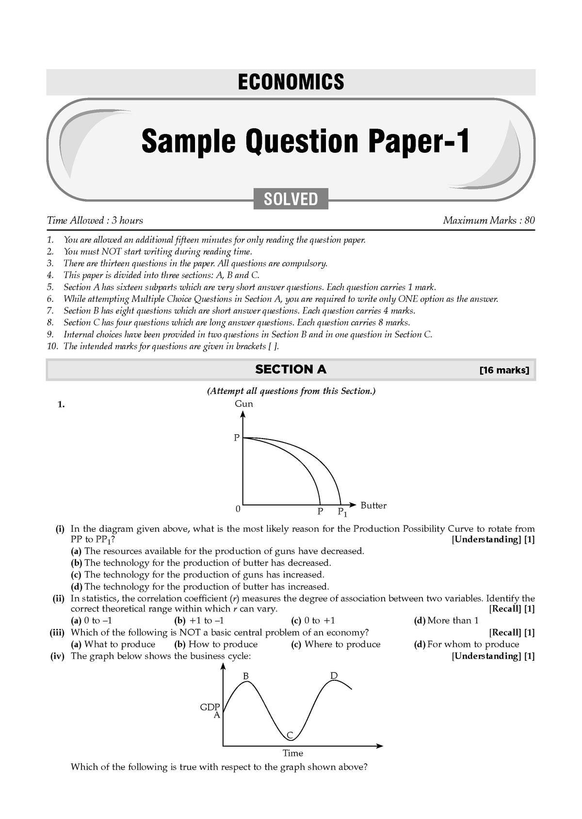 ISC 30 Combined Sample Question Papers Class-11 Commerce Stream (English Paper-1,English Paper-2, Accounts,Economics, Business Studies, Mathematics & Commerce)