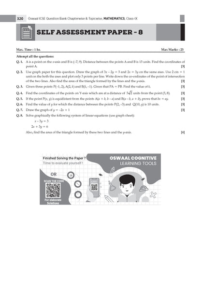 ICSE Question Bank Mathematics Class 9 For 2027 Exam | Chapter-wise & Topic-wise Revision Notes | Competency-focused Questions | Aligned with latest Syllabus & Exam Pattern