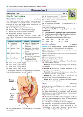 CBSE Science Question Bank Chapter-wise & Topic-wise Class 9 | Based on new NCERT Textbook Exploration|Includes Summary, Competency-Based Question, Self-Assessment & Practice Papers
