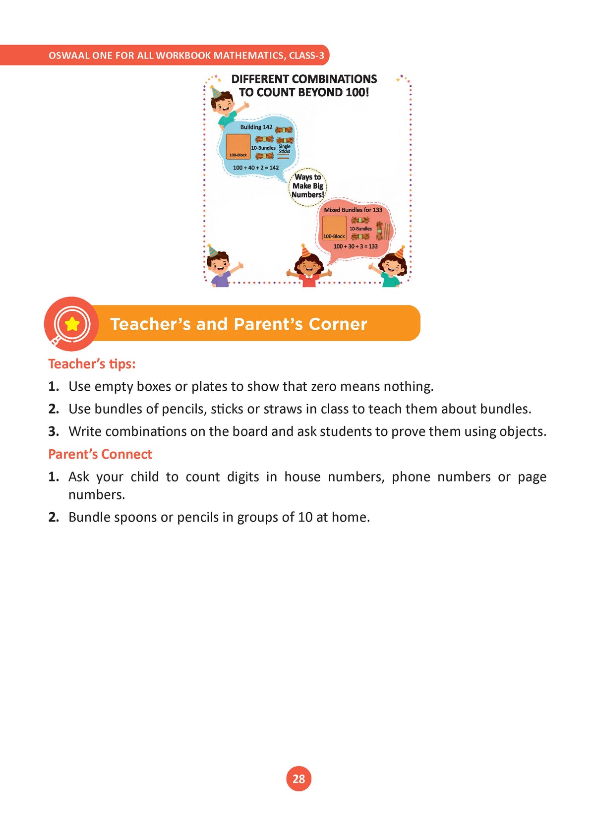 One for All Workbook Class 3 Mathematics | 70+ Concept-wise Perforated Worksheets | Based on NCERT Maths Mela | NEP 2020 & NCF 2023 Aligned | For CBSE & State Boards | Builds Concept Clarity & Scientific Skills