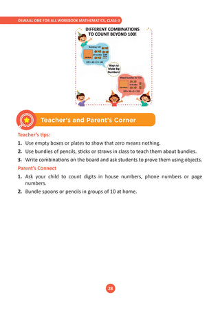 One for All Workbook Class 3 Mathematics | 70+ Concept-wise Perforated Worksheets | Based on NCERT Maths Mela | NEP 2020 & NCF 2023 Aligned | For CBSE & State Boards | Builds Concept Clarity & Scientific Skills