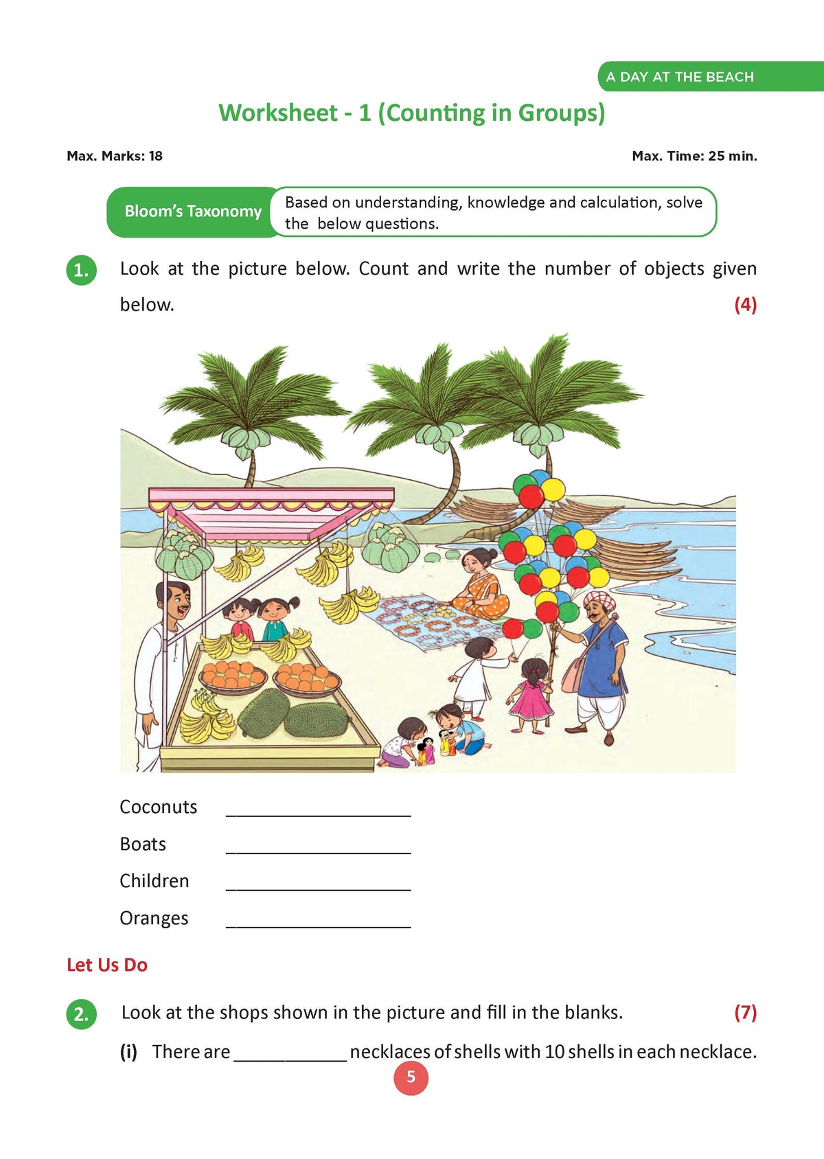 One for All Workbook Class 2 Mathematics | 50+ Concept-wise Perforated Worksheets | Based on NCERT Joyful | NEP 2020 & NCF 2023 Aligned | For CBSE & State Boards | Builds Concept Clarity & Scientific Skills