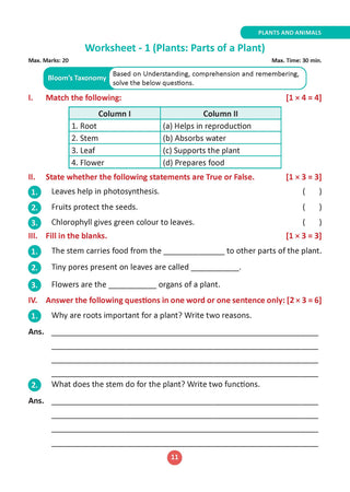 One for All Workbook Class 4 General Knowledge| 45+ Concept-wise Perforated Worksheets | NEP 2020 & NCF 2023 Aligned | For CBSE & State Boards | Builds Concept Clarity & Scientific Skills