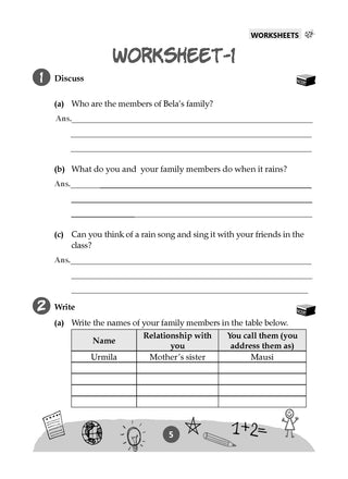 Workbook Based on NCERT Textbook Our Wondrous World (World Around Us) Class 3 | With Practice Worksheets and Activity Based Questions | For Exam 2026–27 | As per NCF and NEP