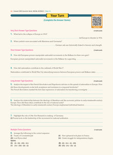 CBSE Question Bank Chapterwise and Topicwise SOLVED PAPERS Class 10 Social Science For Exam 2026