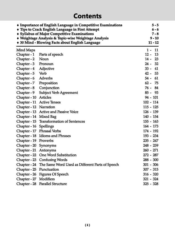 Objective General English Chapter-wise & Topic-wise For All Competitive Examinations | A Complete Book on English Language | For Latest Exams